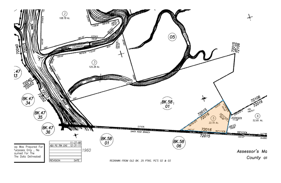 2030 Airport Rd, Napa, CA à vendre - Plan cadastral – Image 3 sur 4