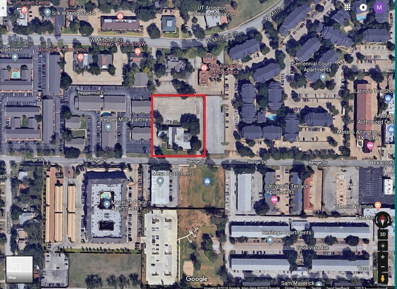 821 Benge Dr, Arlington, TX à vendre - Aérien – Image 2 sur 5