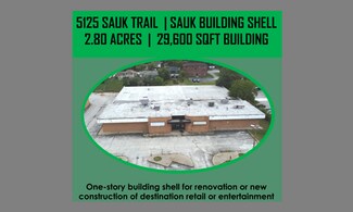 Plus de détails pour 5125 Sauk Trl, Richton Park, IL - Local commercial à vendre