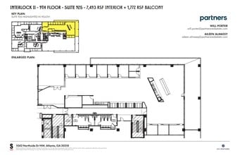 1042 Northside Dr NW, Atlanta, GA à louer Plan d’étage– Image 1 sur 1