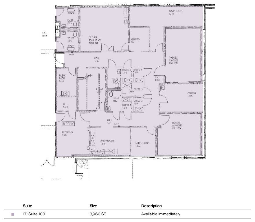 17 Western Maryland Pky, Hagerstown, MD à louer Plan d’étage– Image 1 sur 1