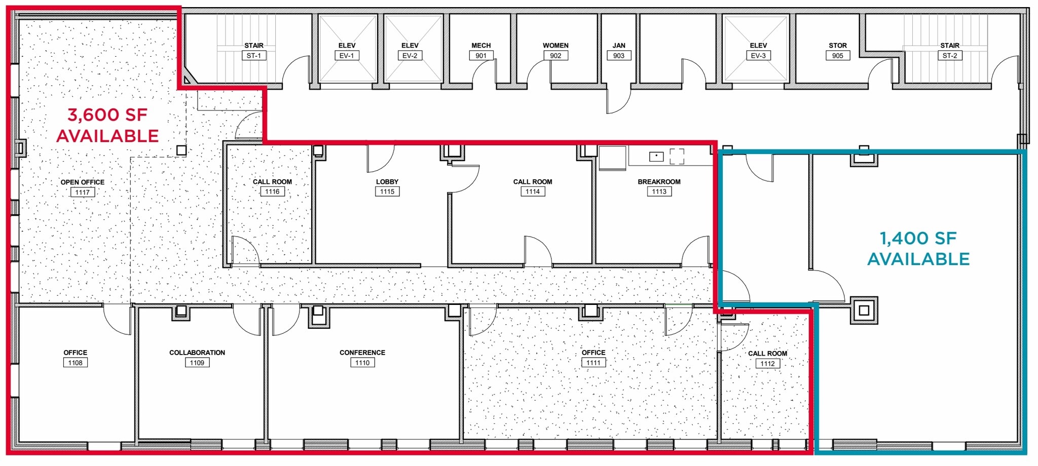 1627 Main St, Kansas City, MO à louer Plan d’étage– Image 1 sur 1