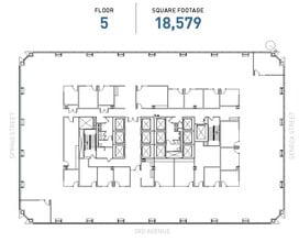 1111 3rd Ave, Seattle, WA à louer Plan d’étage– Image 1 sur 1