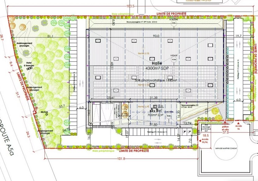 Impasse Marthe Condat, Lieusaint à vendre - Plan de site – Image 3 sur 3
