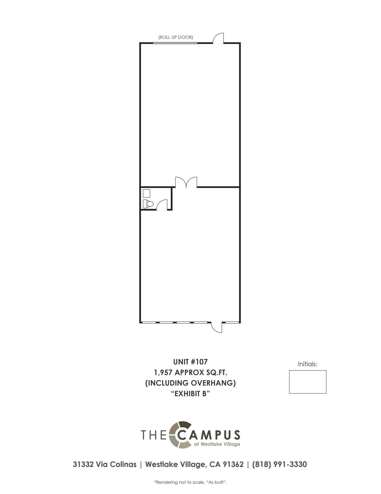 31304-31348 Via Colinas, Westlake Village, CA à louer Plan d’étage– Image 1 sur 8