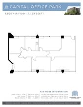 6305 Ivy Ln, Greenbelt, MD à louer Plan d’étage– Image 1 sur 1