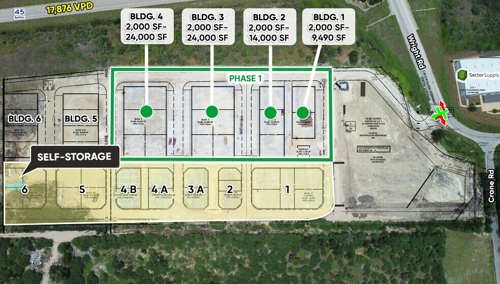 12818 Wright Rd, Buda, TX à louer - Photo de l’immeuble – Image 3 sur 4