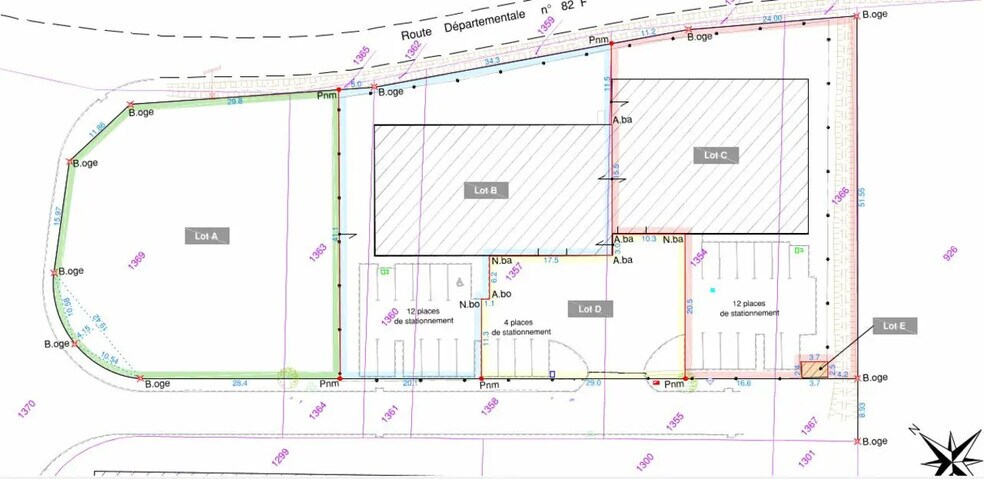 Terrain dans Granieu à vendre - Plan d’étage – Image 2 sur 2