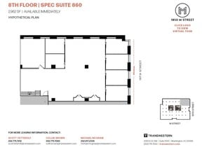 1850 M St NW, Washington, DC à louer Photo intérieure– Image 2 sur 2