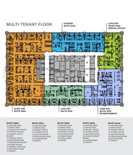 875 N Michigan Ave, Chicago, IL à louer Plan d’étage– Image 2 sur 12