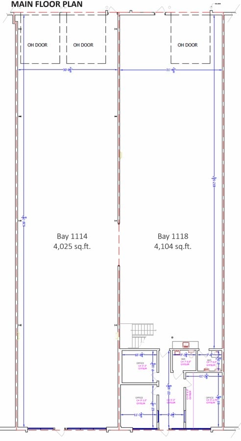 4316 64 Av SE, Calgary, AB T2C 2B3 - Lot 1114 - - Plan d’étage - Image 1 of 2