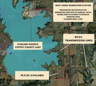 Plus de détails pour 1725 12th Road Southeast, Burlington, KS - Terrain à vendre