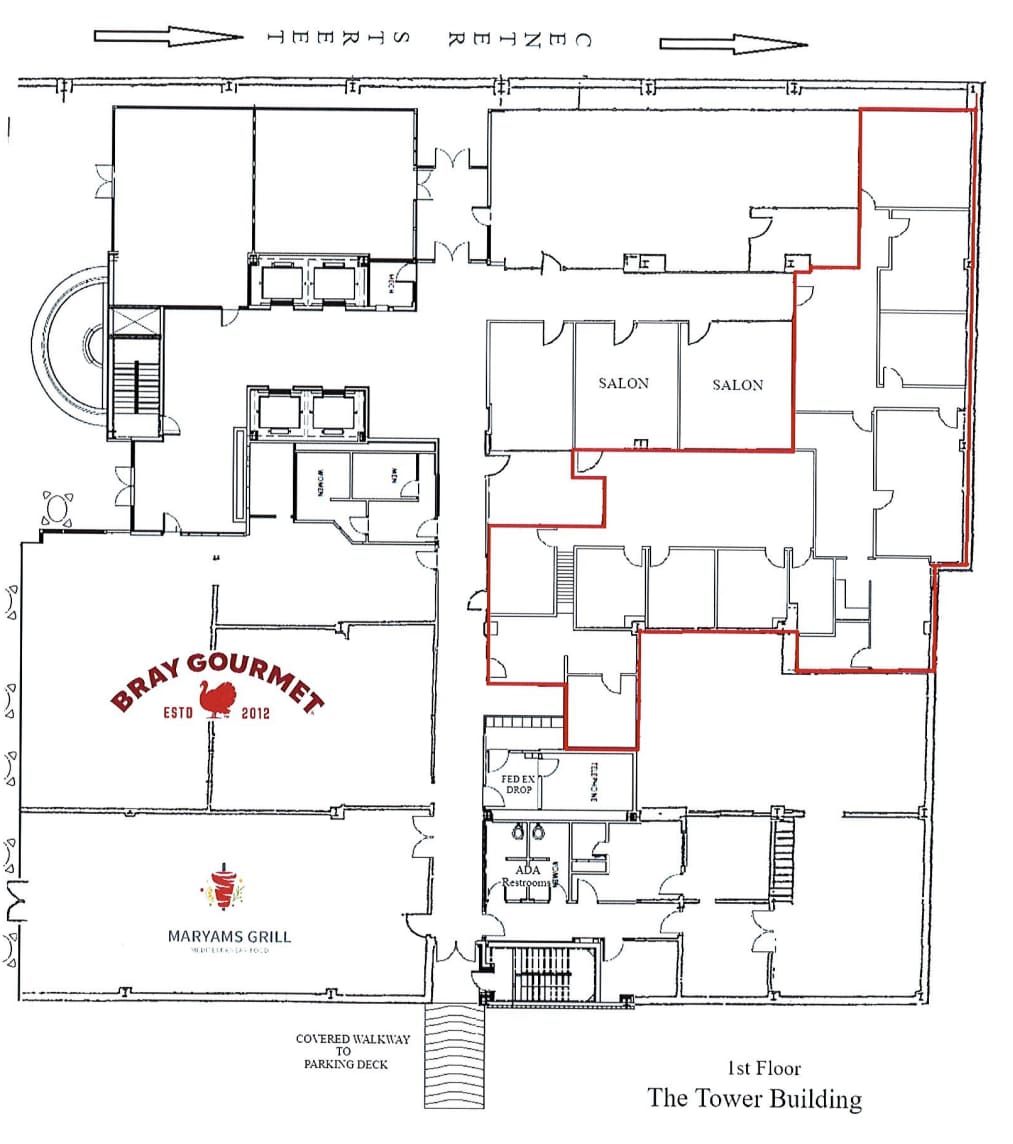 323 Center St, Little Rock, AR à vendre Plan d’étage– Image 1 sur 1