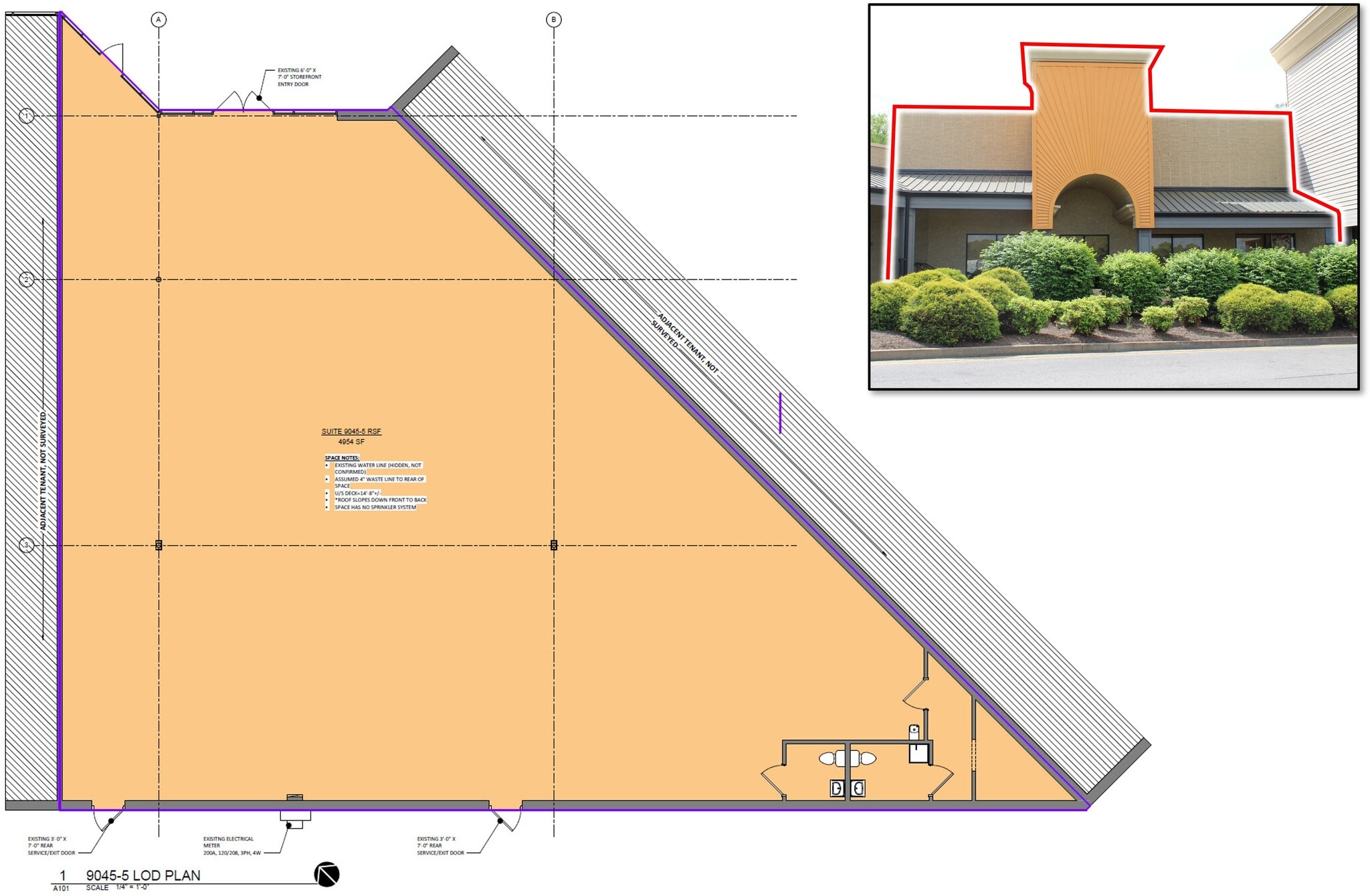 9031-9051 W Broad St, Richmond, VA à louer Plan d’étage– Image 1 sur 1