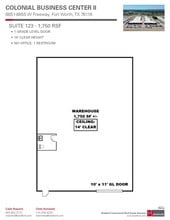 8851 West Fwy, Fort Worth, TX à louer Plan d’étage– Image 1 sur 1