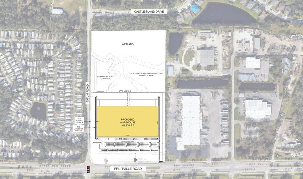 7725 Fruitville Rd, Sarasota, FL à louer - Plan de site – Image 3 sur 3
