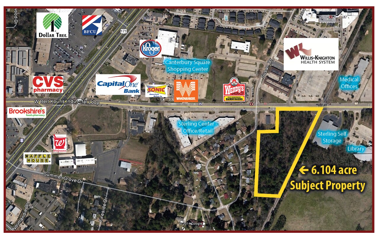 2500 Bert Kouns, Shreveport, LA à vendre Photo de l’immeuble– Image 1 sur 2