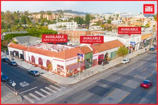 Plus de détails pour 7507-7533 W Sunset Blvd, Los Angeles, CA - Bureau, Local commercial à louer