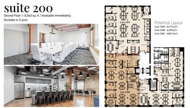 215 Spadina Ave, Toronto, ON à louer Plan d’étage– Image 2 sur 2