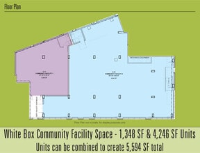 720 Tiffany St, Bronx, NY à louer Plan d’étage– Image 2 sur 3