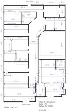 4041 W Wheatland Rd, Dallas, TX à louer Plan d’étage– Image 1 sur 1