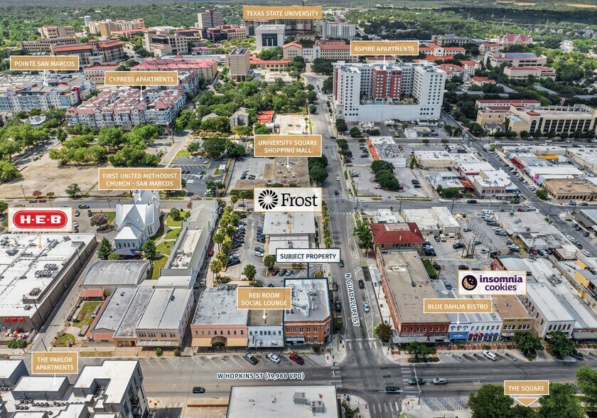100 W Hopkins St, San Marcos, TX à vendre - Photo de l’immeuble – Image 3 sur 11