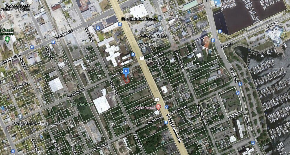01 Live Oak Ave, Daytona Beach, FL à vendre - Plan cadastral – Image 1 sur 1