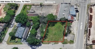 Plus de détails pour 3810 Walker St, Houston, TX - Terrain à vendre