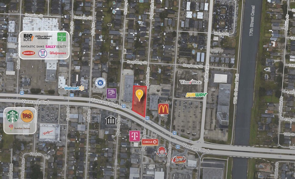 401 Veterans Memorial Blvd, Metairie, LA à louer - Photo de l’immeuble – Image 2 sur 2