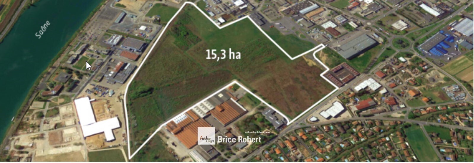 Terrain dans Neuville Sur Saone à vendre Aérien– Image 1 sur 2