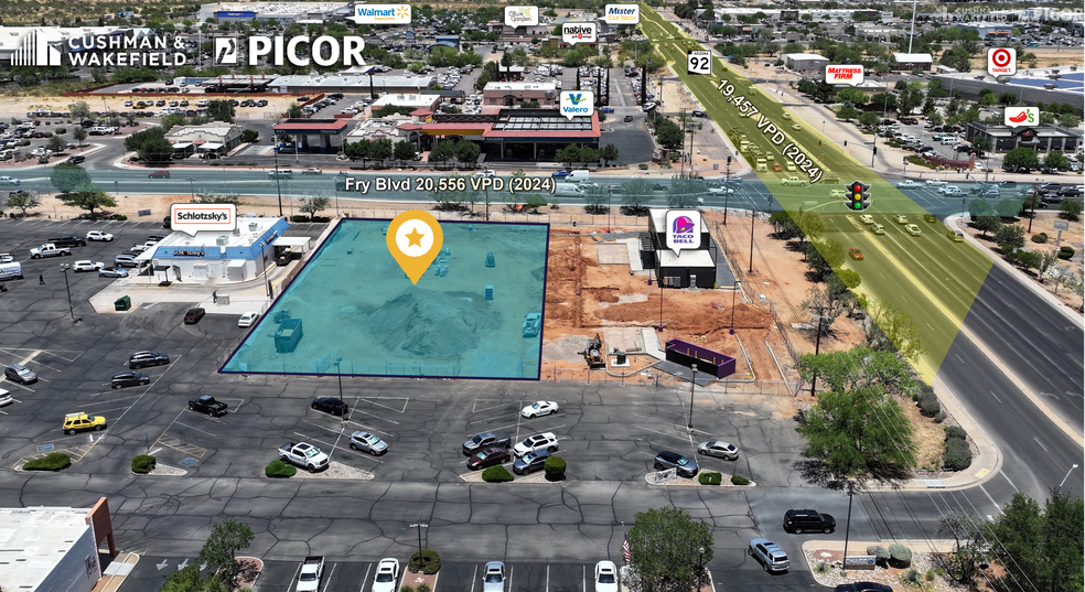 SWC Fry Blvd, Sierra Vista, AZ à louer - Photo de l’immeuble – Image 1 sur 3