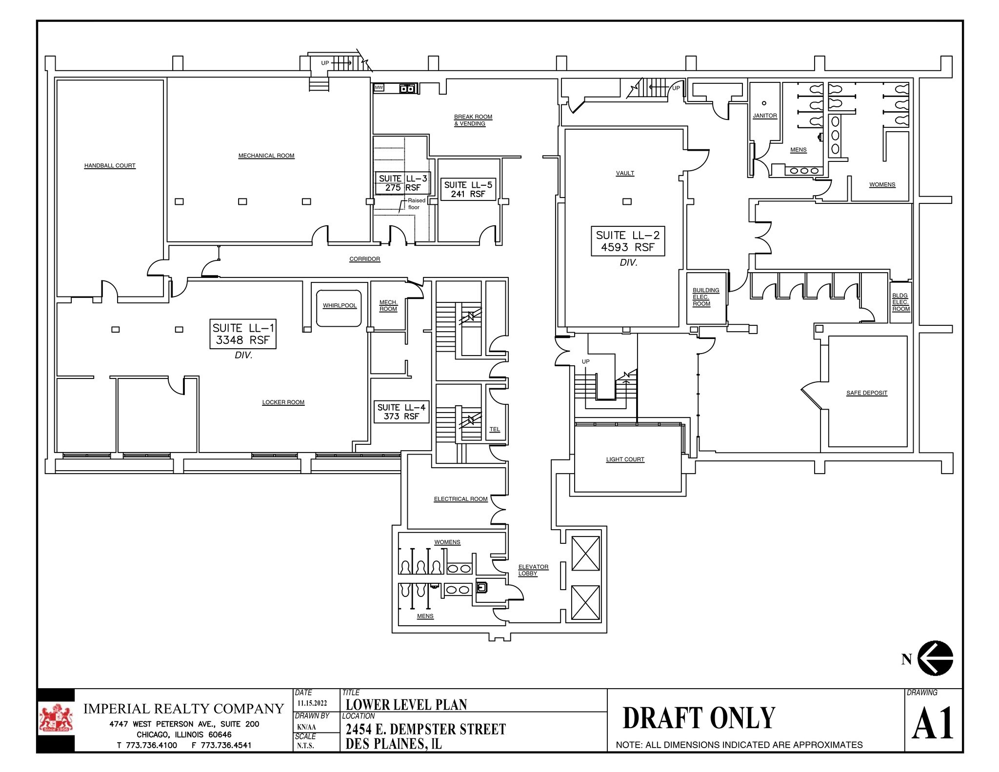 2454 E Dempster St, Des Plaines, IL à louer Plan de site– Image 1 sur 1