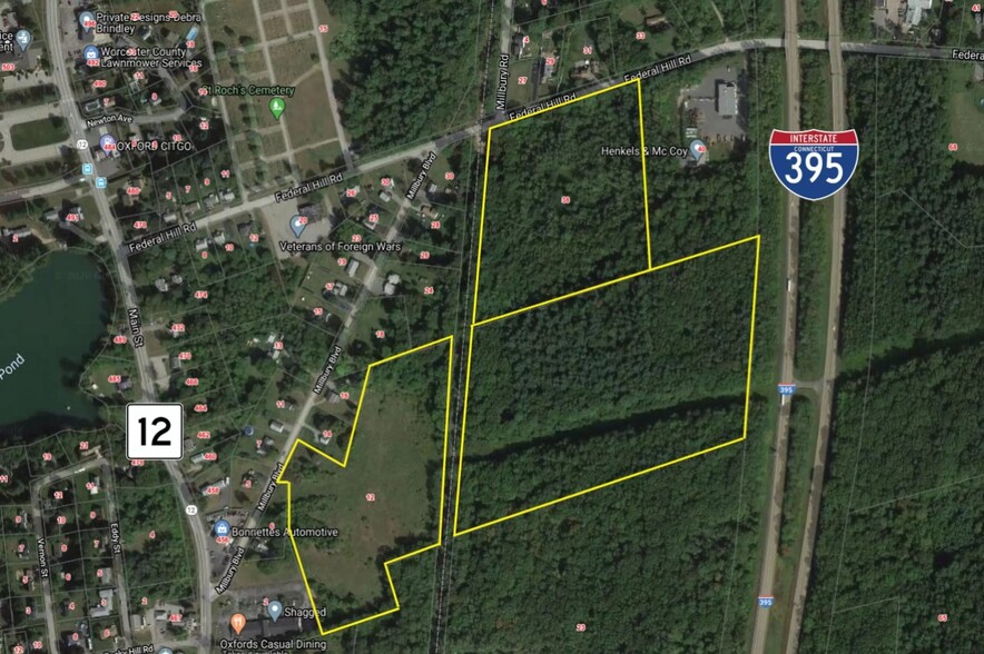 38 Federal Hill Rd, Oxford, MA à vendre - Photo de l’immeuble – Image 1 sur 1