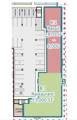 1 E Chandler Blvd, Chandler, AZ à louer Plan d’étage– Image 1 sur 1