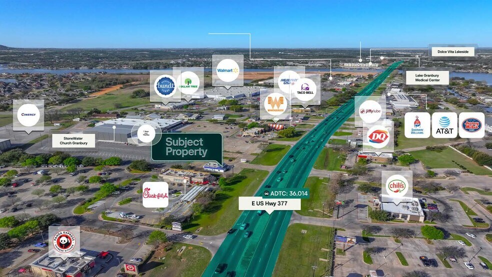 1001 E Highway 377, Granbury, TX à vendre - Photo de l’immeuble – Image 3 sur 3
