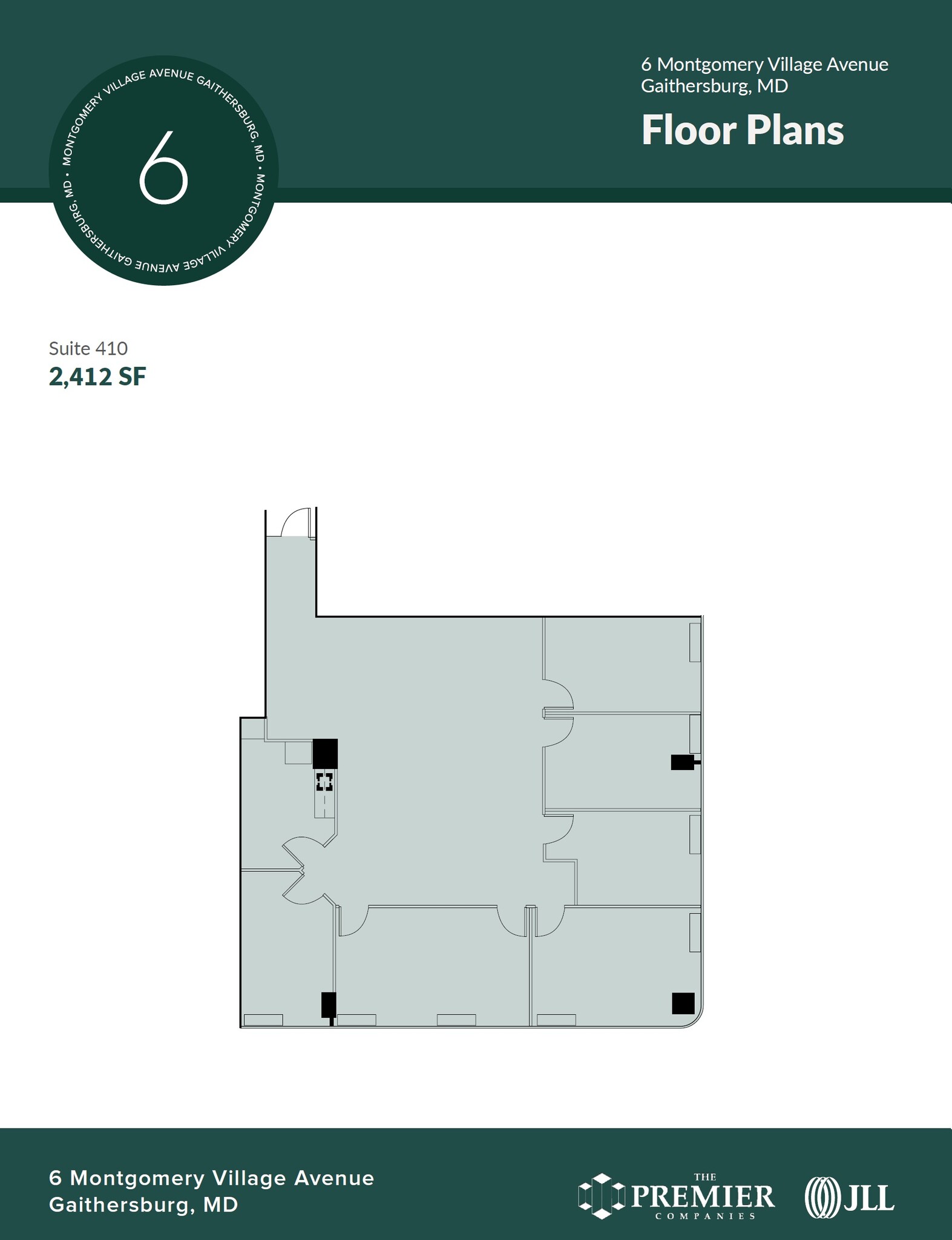 6 Montgomery Village Ave, Gaithersburg, MD à louer Plan d’étage– Image 1 sur 1