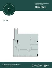 6 Montgomery Village Ave, Gaithersburg, MD à louer Plan d’étage– Image 1 sur 1