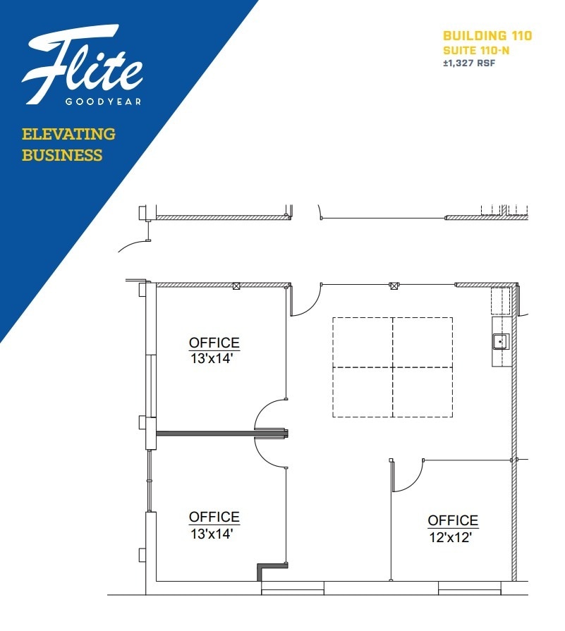 1300 S Litchfield Rd, Goodyear, AZ à louer Plan d’étage– Image 1 sur 1