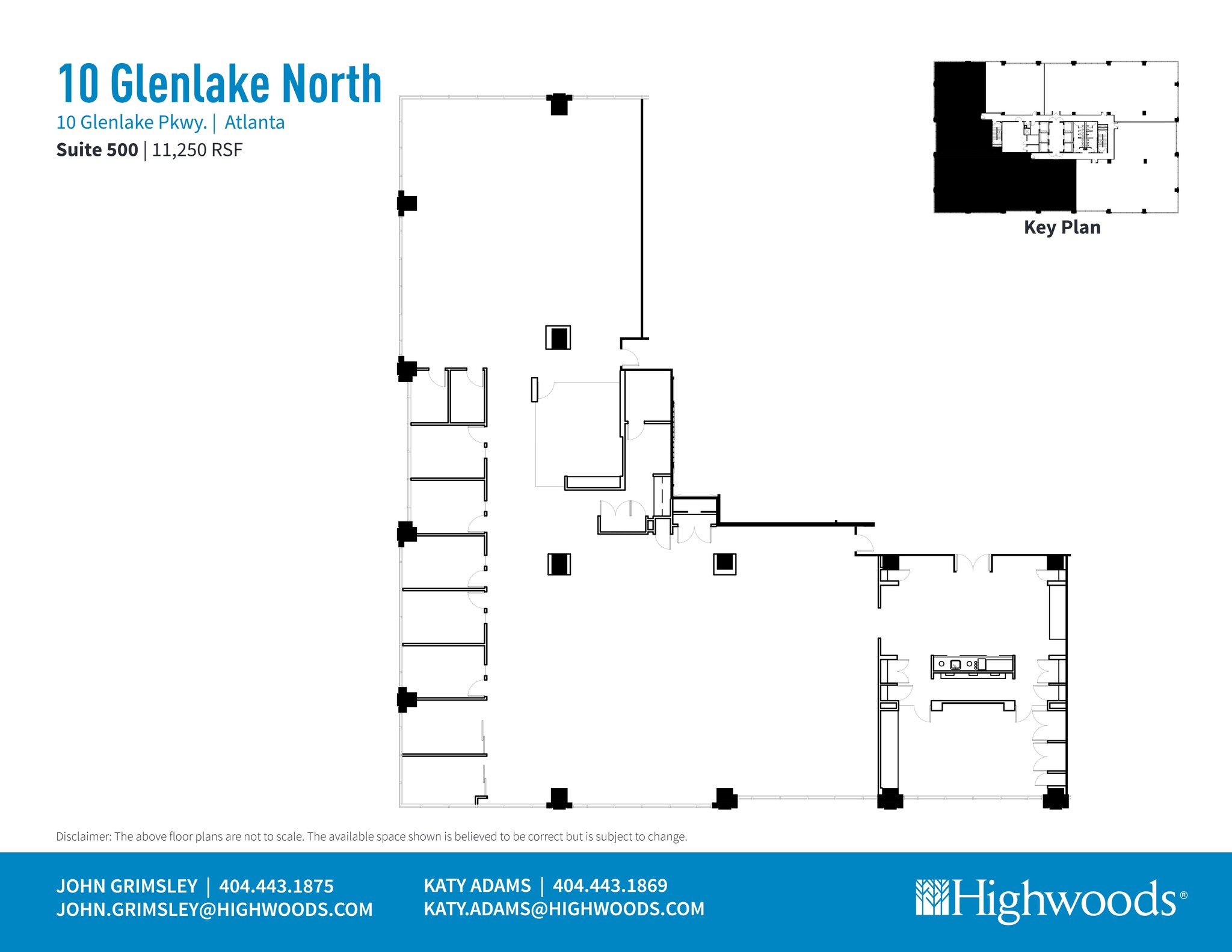 10 Glenlake Pky NE, Atlanta, GA à louer Plan de site– Image 1 sur 1