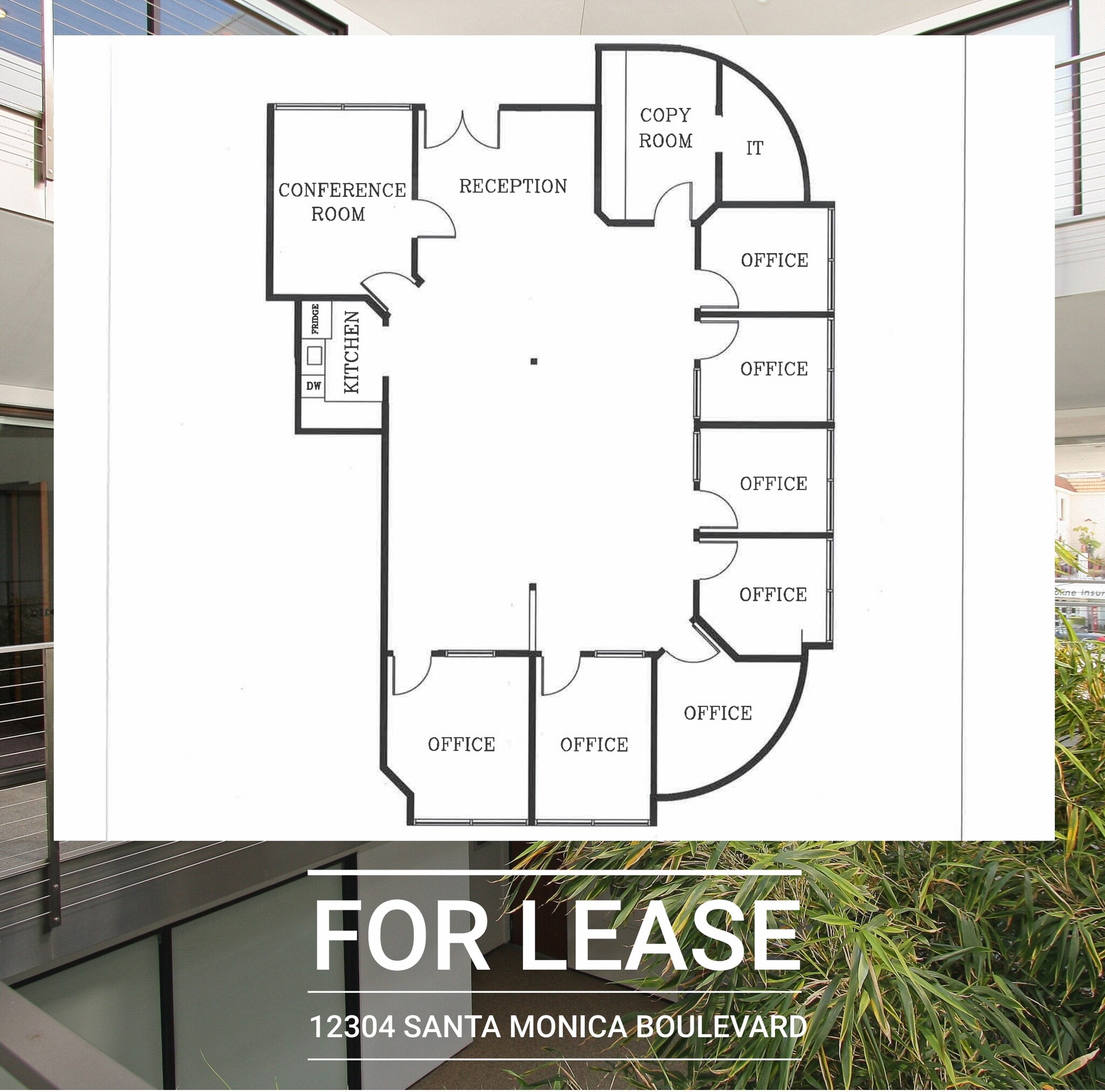 12304 Santa Monica Blvd, Los Angeles, CA à louer Plan d’étage– Image 1 sur 1
