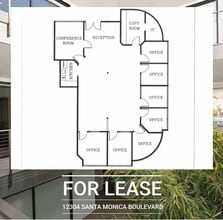 12304 Santa Monica Blvd, Los Angeles, CA à louer Plan d’étage– Image 1 sur 1