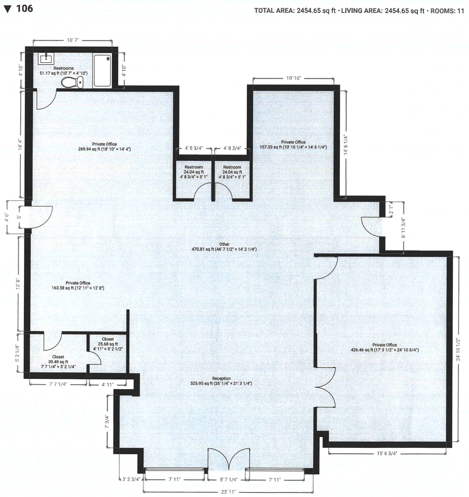 401 SE 6th St, Evansville, IN à louer Plan d’étage– Image 1 sur 1