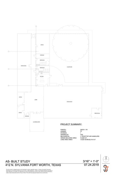 412 N Sylvania Ave, Fort Worth, TX à louer - Plan de site – Image 2 sur 25