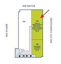 1450-1480 Rue City Councillors, Montréal, QC à louer Plan d’étage– Image 1 sur 1
