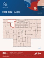 600 Stewart St, Seattle, WA à louer Plan d’étage– Image 1 sur 3