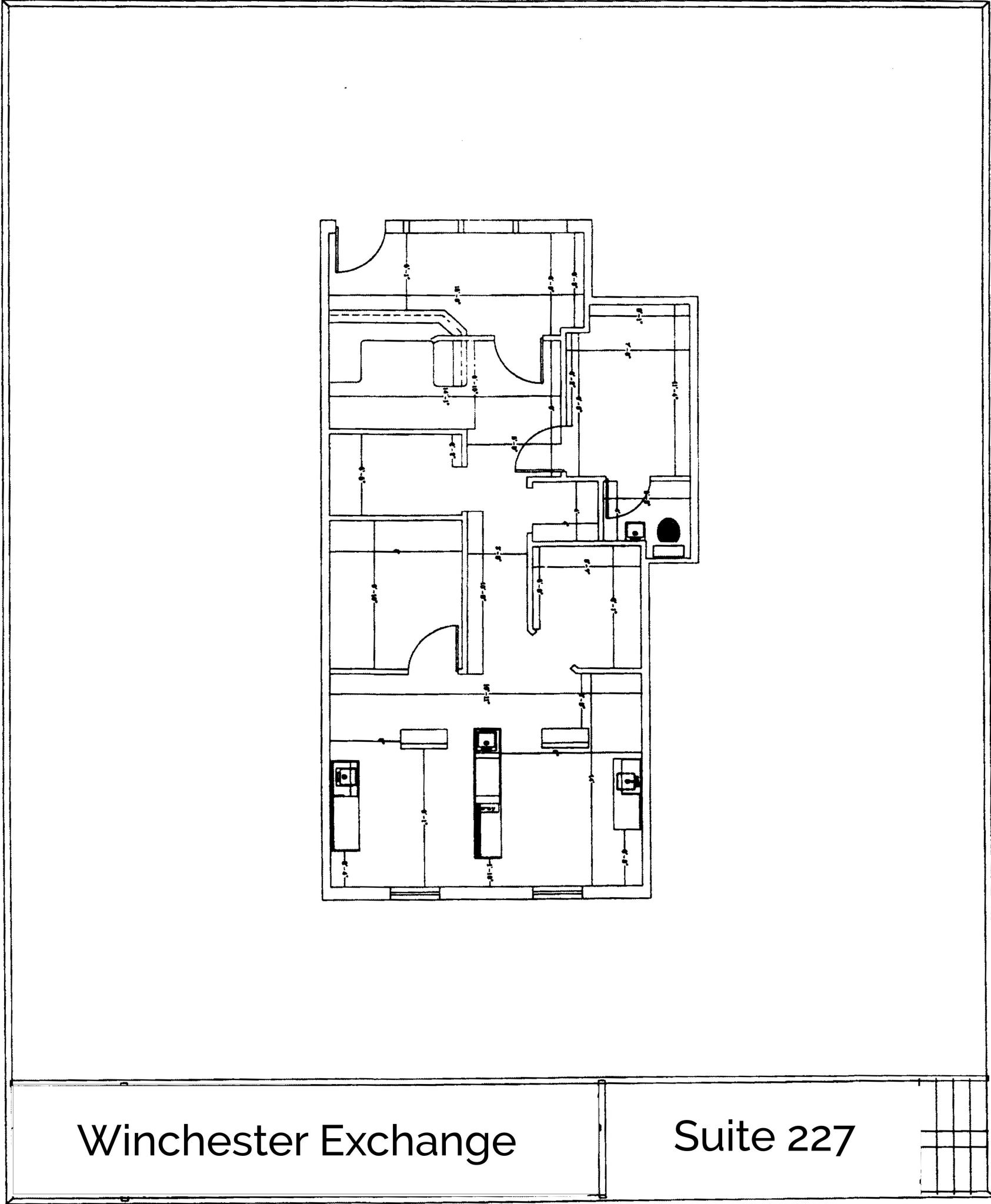 9-19 E Main St, Westminster, MD à louer Plan d’étage– Image 1 sur 1