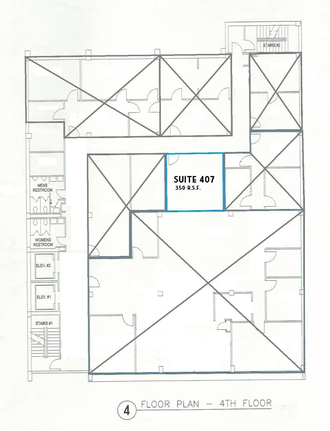 807 Brazos St, Austin, TX à louer Plan d’étage– Image 1 sur 1