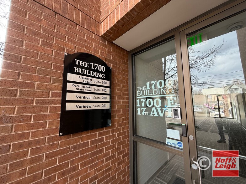 1700 E 17th Ave, Denver, CO à louer - Photo de l’immeuble – Image 2 sur 10