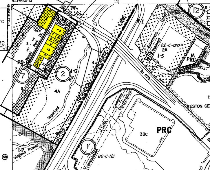 133 Spring St, Herndon, VA à vendre - Plan cadastral – Image 2 sur 7