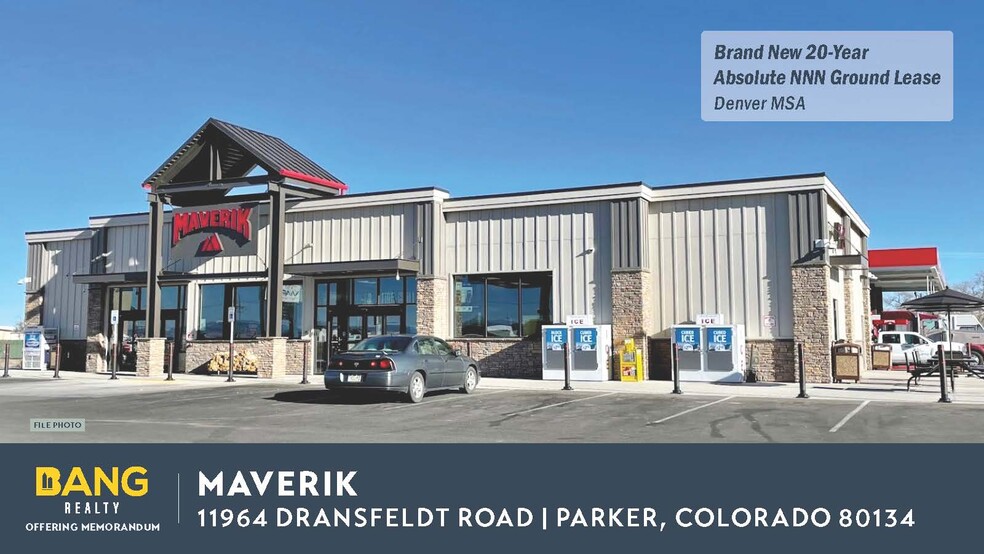 11964 Dransfeldt Rd, Parker, CO à vendre - Photo principale – Image 1 sur 9
